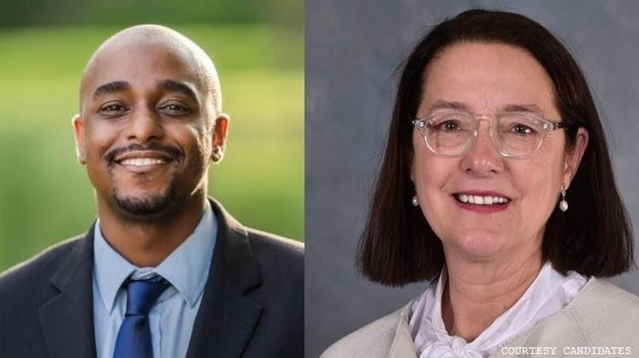 Illinois State Representative Amy Grant recorded making homophobic and racist comments about Black gay Democratic challenger