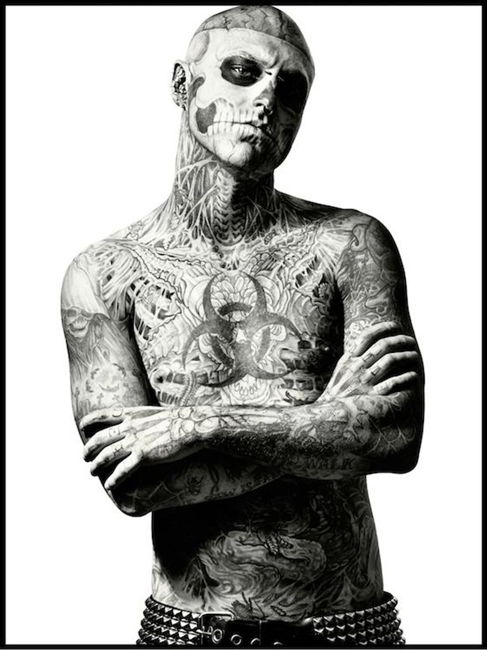 'Illustrated Man' by Sophy Holland