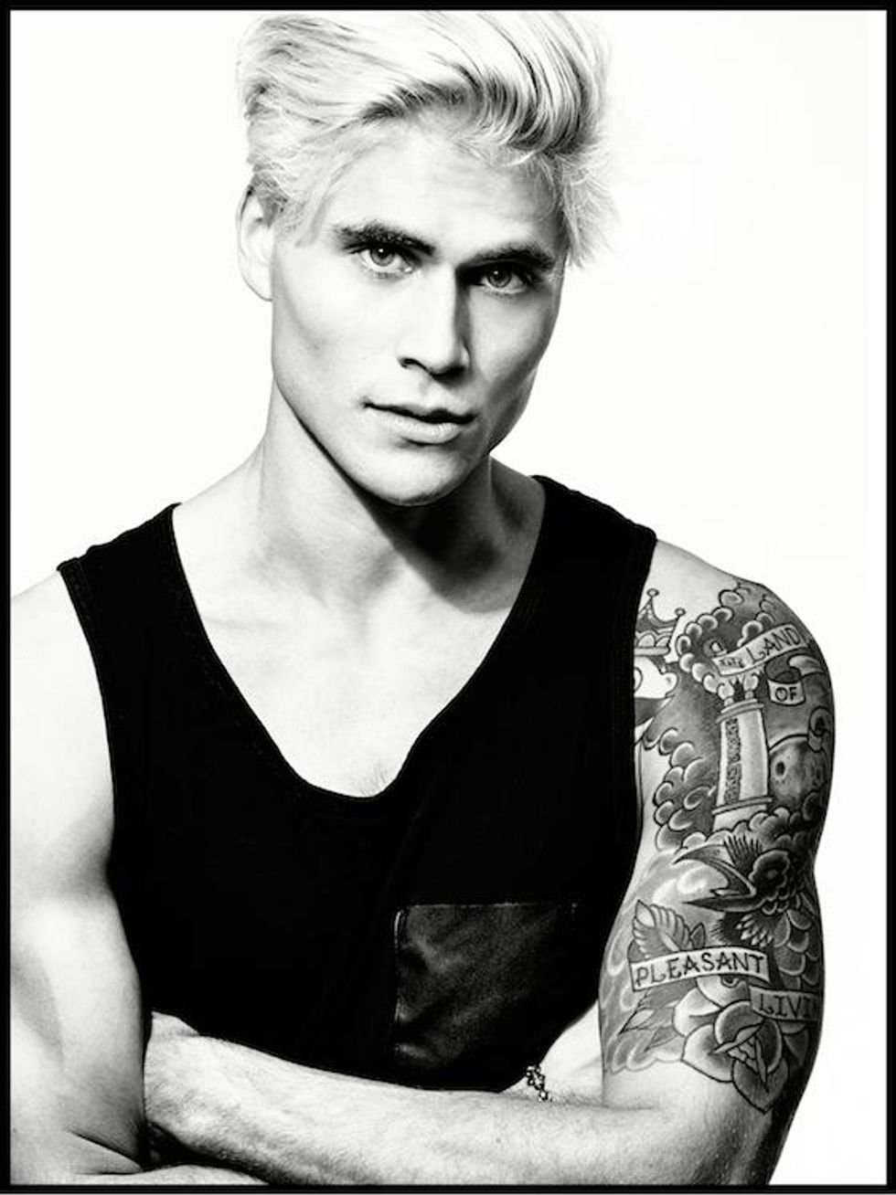 'Illustrated Man' by Sophy Holland