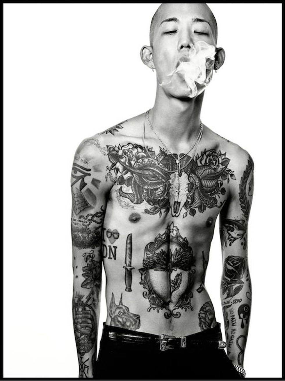 'Illustrated Man' by Sophy Holland