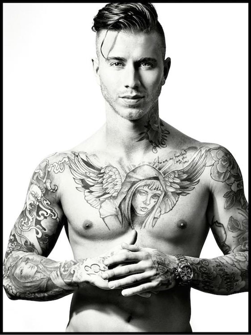 'Illustrated Man' by Sophy Holland