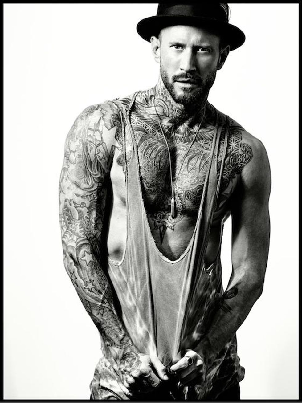 'Illustrated Man' by Sophy Holland