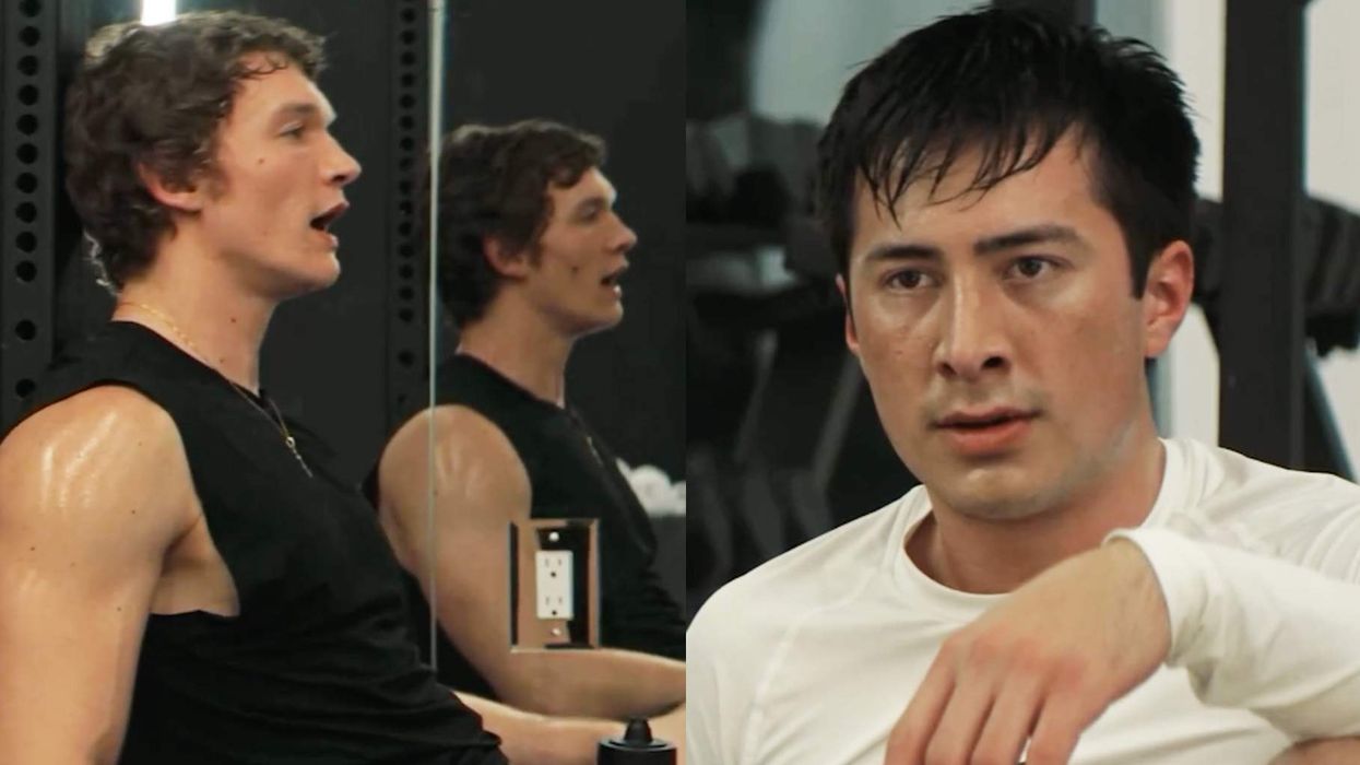 Ilya and Shane in Heated Rivalry