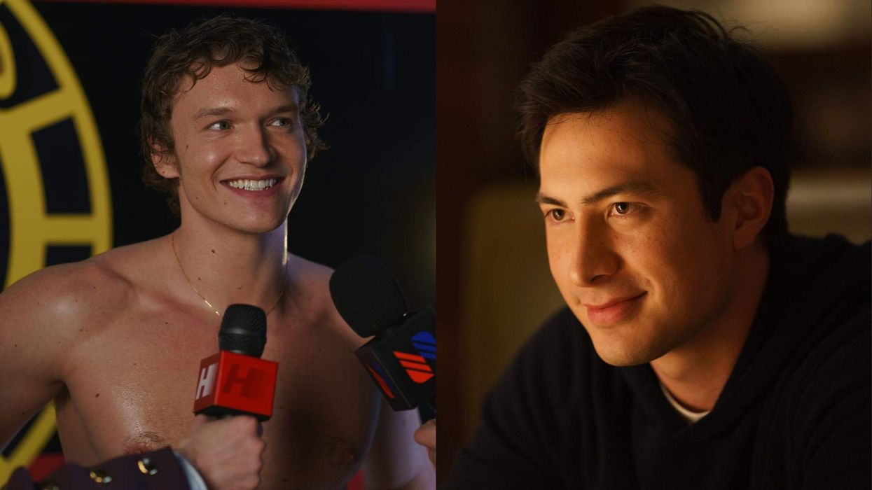 Ilya and Shane in 'Heated Rivalry.'