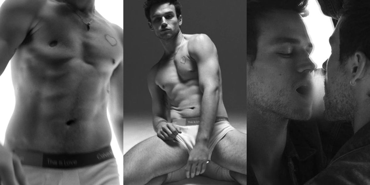 Watch Brandon Flynn Strip Down in Calvin Klein's Sexy New Pride Campaign