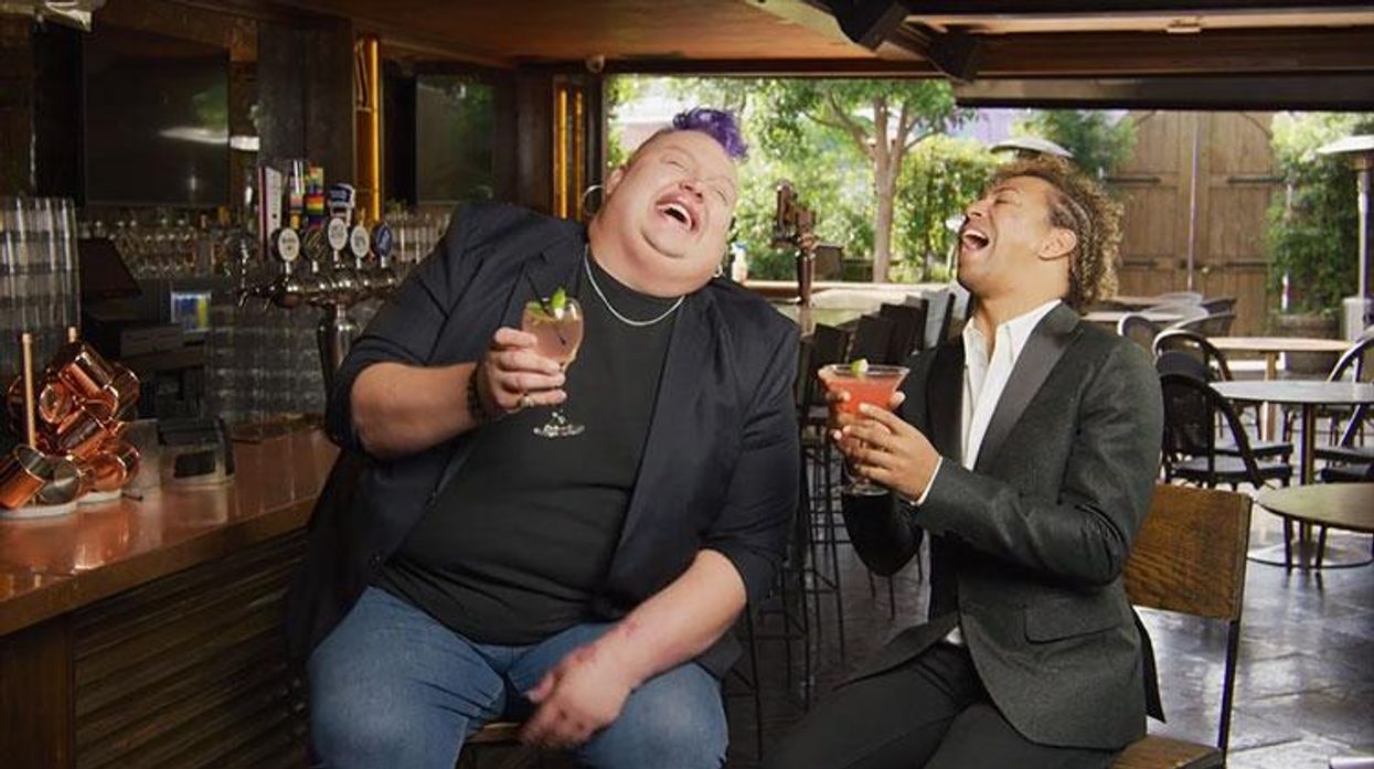 Watch All the Gags as Eureka and Shangela Host the Out100 Virtual Celebration