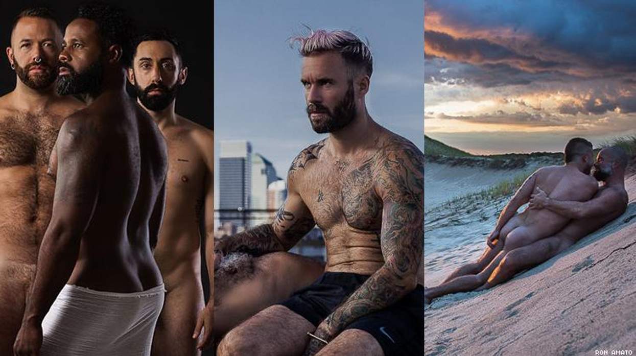 With Nude Males Photographer Ron Amato Explores Gay Sexuality & Nature