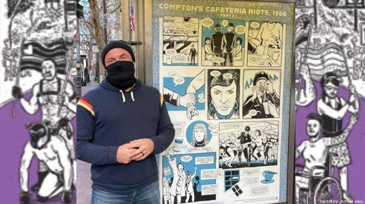 Queer Comic Art Featured on San Francisco Bus Kiosks