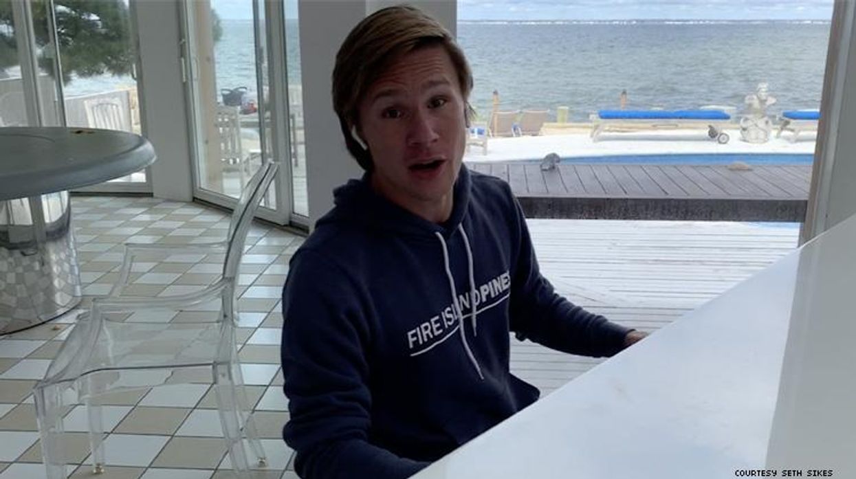 Seth Sikes Sings Goodbye to Fire Island