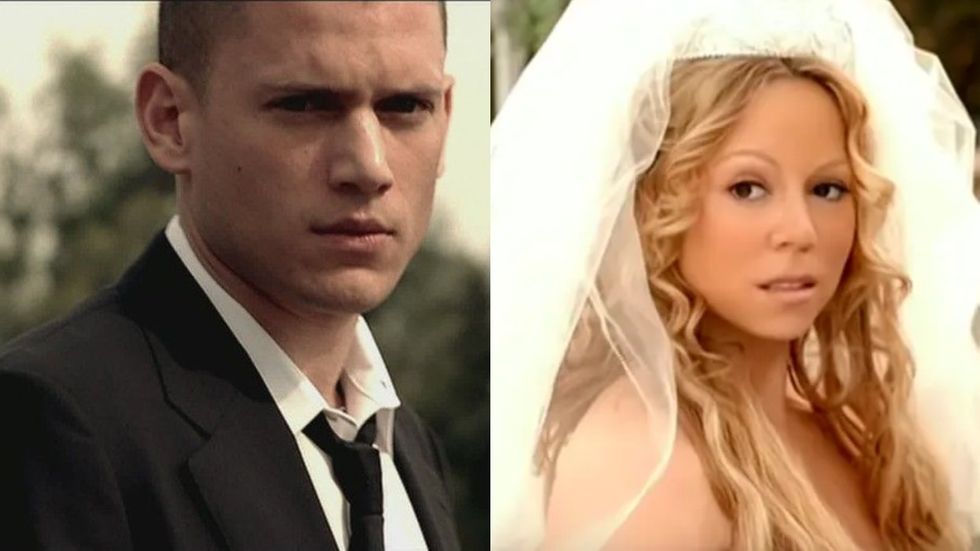 
Remember When Wentworth Miller Starred in Mariah Carey's 'We Belong Together' Video?
