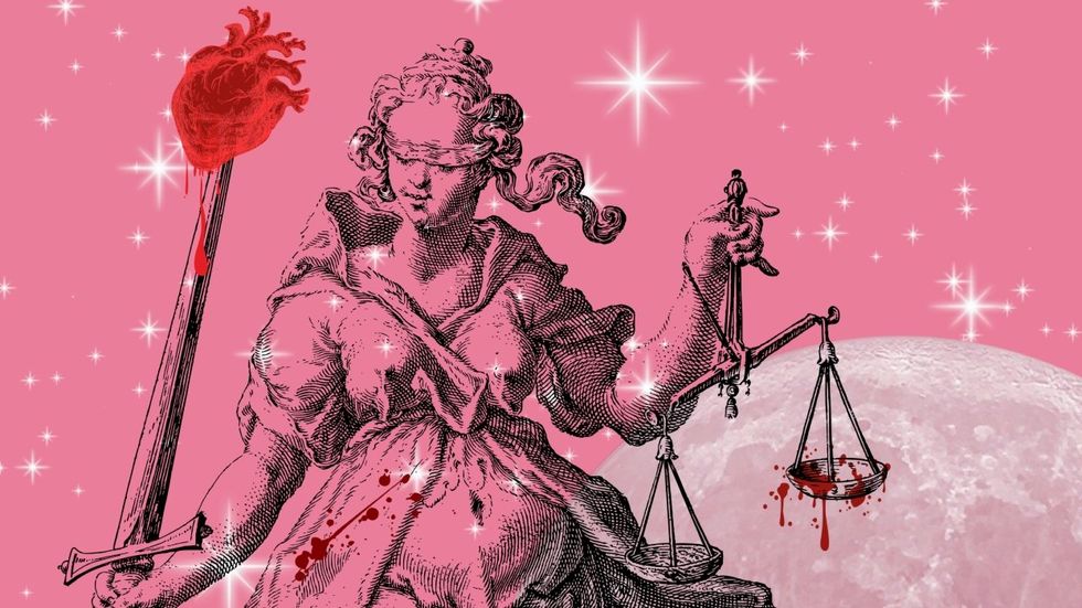
Out Astrology: April's Full Moon in Libra Showers You In Pink
