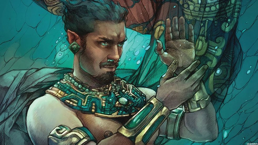 Dive Into the Queer Mythic Art of Salem Beiruti