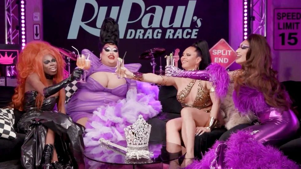 
Watch the RuPaul's Drag Race Season 15 Finalists React to the Winning Queen's Crowning
