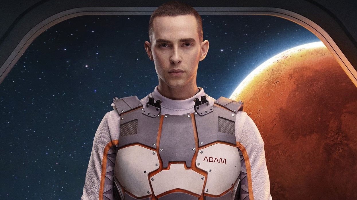 Adam Rippon Reacts to His Viral Britney Spears Meme & Teases 'Stars on Mars'