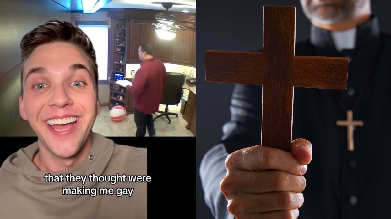 Gay TikToker Shares Video of the Time His Parents Hired an Exorcist For His Room