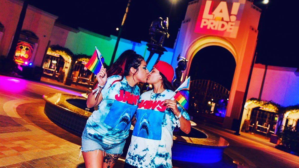 ​17 Pics of LA Pride Lighting Up Universal Studios