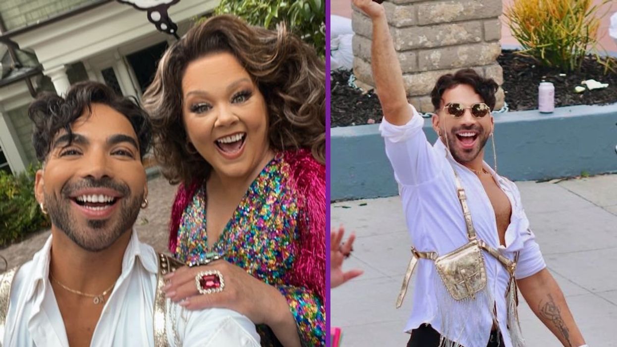 <p>Kályd Odeh Spills the Tea on Doing Melissa McCarthy's Pride Makeup</p>