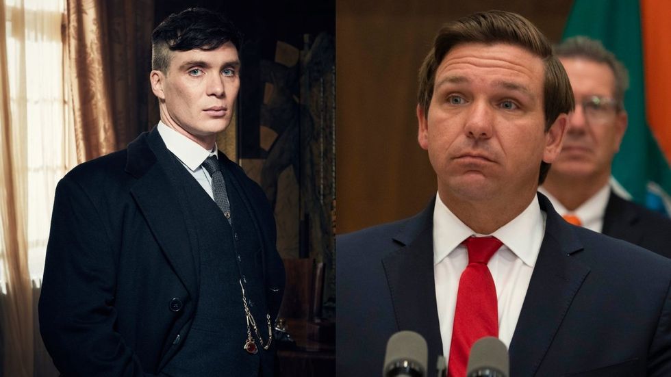 
Peaky Blinders Perfectly Claps Back at the DeSantis Campaign's Anti-Pride Month Video Ad
