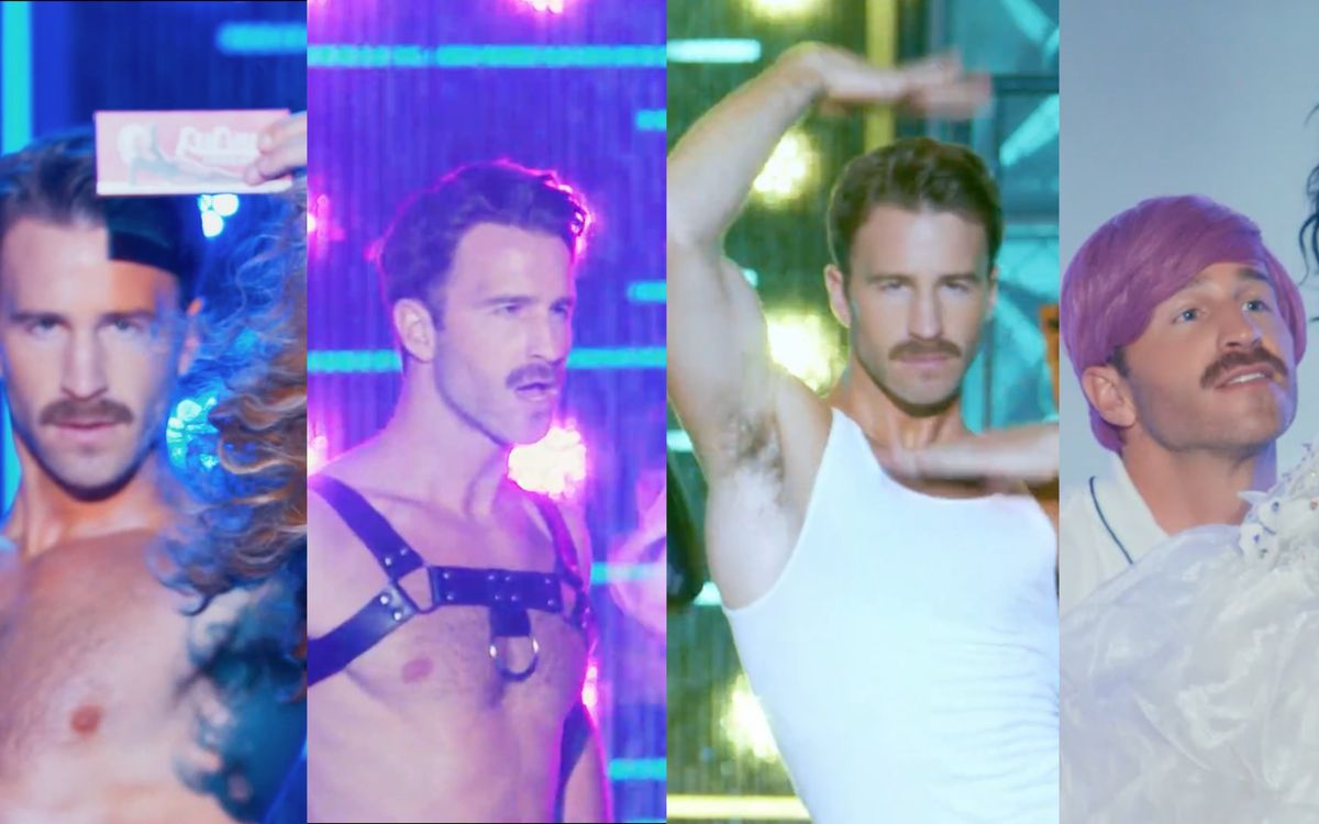 Meet 'Drag Race All Stars 8's Hot, Mustachioed Backup Dancer