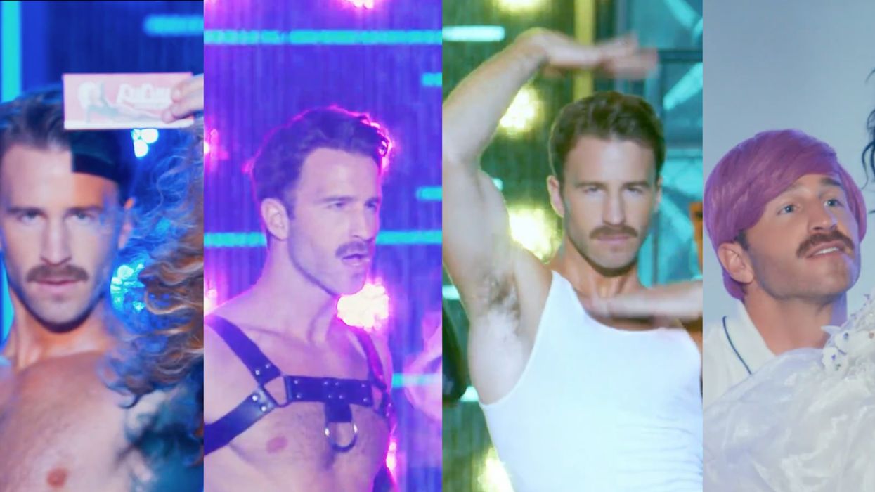 Meet 'Drag Race All Stars 8's Hot, Mustachioed Backup Dancer