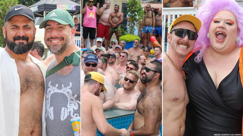 31 Woof-Worthy Pics From Provincetown Bear Week's Weiner Roast & Pool Party