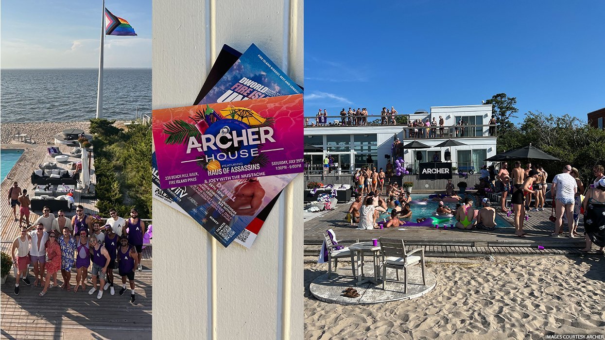 Archer Brought the House Down in Fire Island Pines