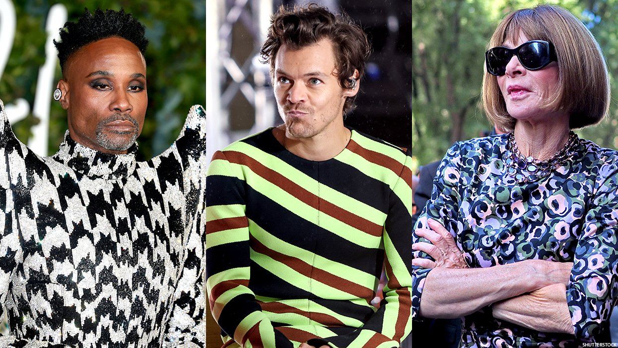 <p>Billy Porter Calls Out Anna Wintour, Harry Styles'<em> Vogue</em> Cover Again</p>