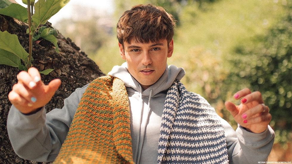 
How Olympian Tom Daley Became a World-Class Knitter
