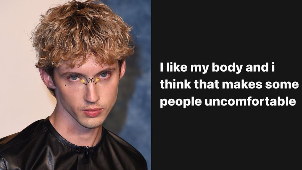 
Troye Sivan Wants Everyone to Leave His Body Alone
