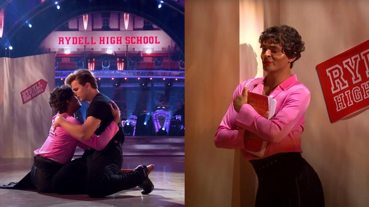 Layton Williams Slayed in Drag During 'Grease'-Inspired 'Strictly' Routine