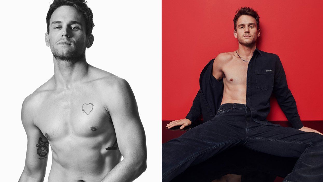 Brandon Flynn Slays Calvin Klein Again in New Holiday 2023 Campaign