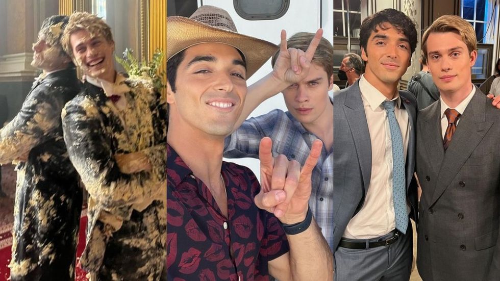 The 'Red, White & Royal Blue' Hunks Are Sharing So Many New Behind-the-Scenes Pics