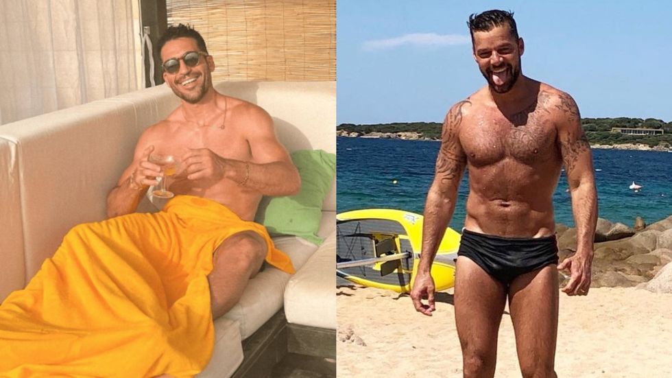 
Ricky Martin Had the Same Reaction We Did to Seeing Sense8 Actor Miguel Ángel Silvestre Nude
