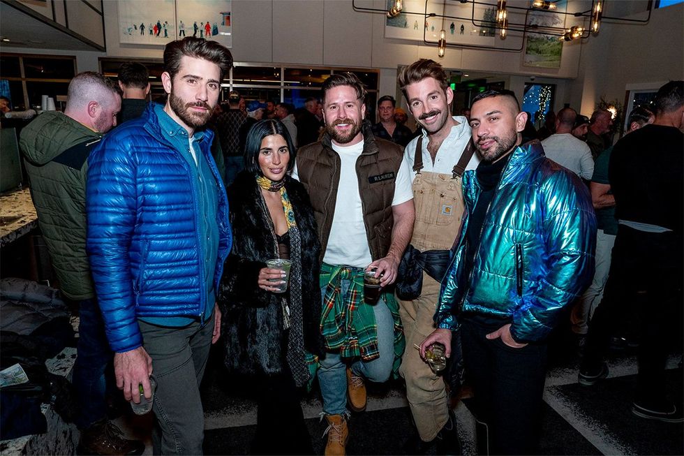 Cocktails and warm fires — the Aspen Gay Ski Week scene