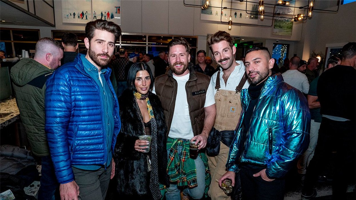 Cocktails and warm fires — the Aspen Gay Ski Week scene