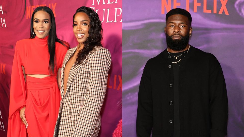 
Kelly Rowland, Trevante Rhodes & more talk their hot (and we mean HOT) new film Mea Culpa
