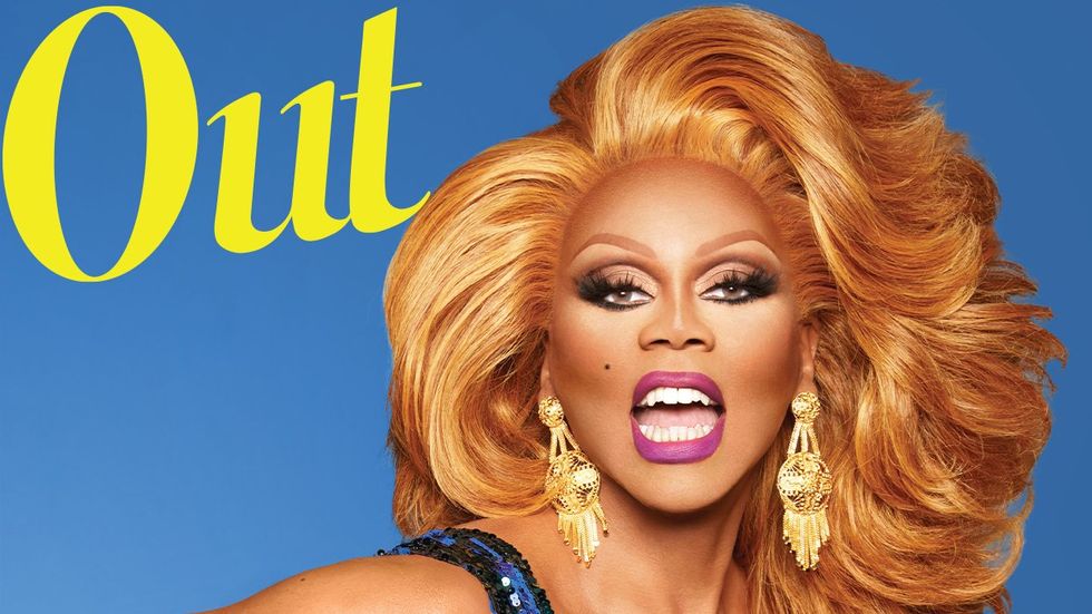 
RuPaul, Out's cover star, is ready to be a role model — and knows the world is watching
