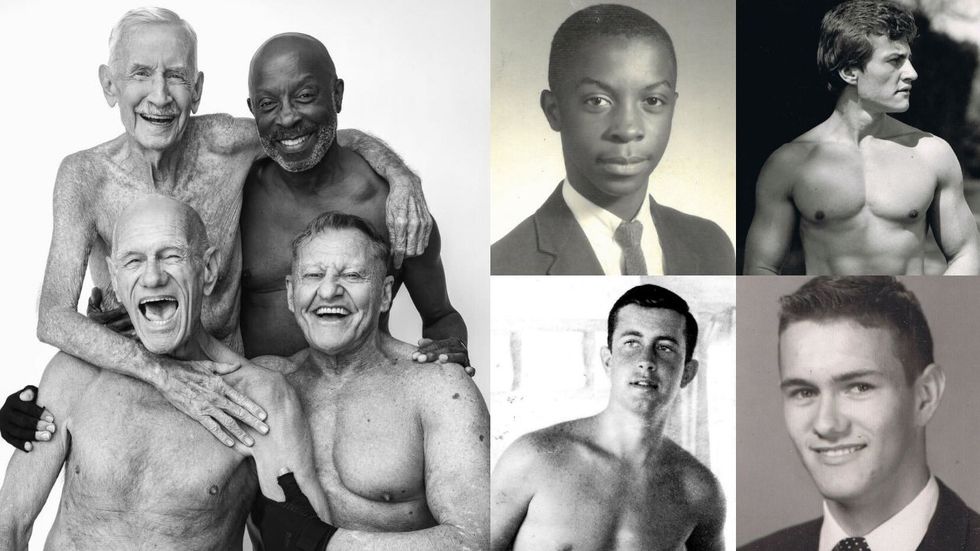 These stunning portraits of The Old Gays then & now show us the beauty of our queer elders