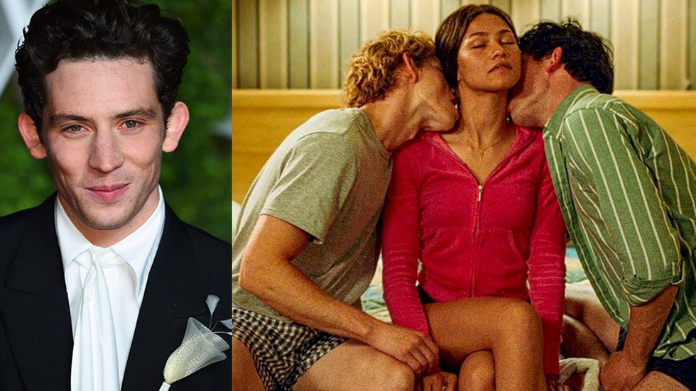 
Josh O'Connor spilled some tea about filming a spicy threeway scene in Challengers

