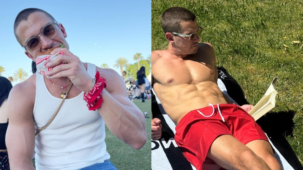 Antoni Porowski & his tank tops are preparing us for a sweaty Hot Girl Summer