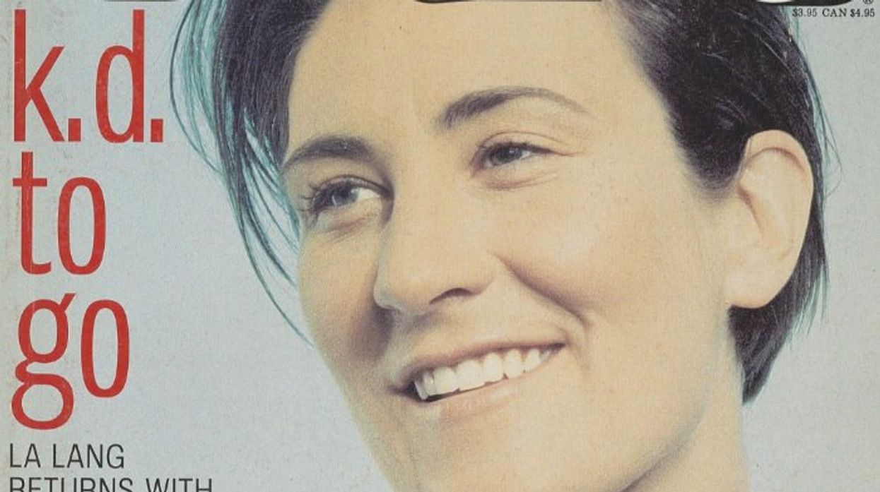 Before Melissa and Ellen, there was k.d. lang