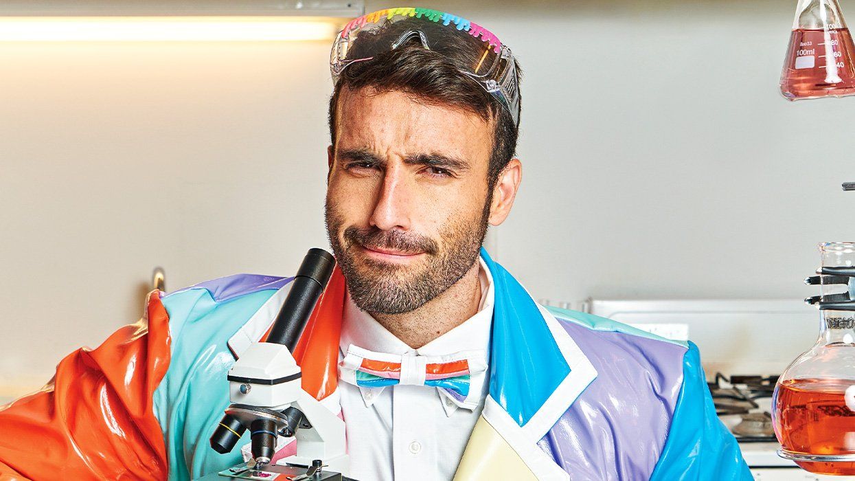 <p>In <em>Gay Science</em>, satire meets the scientific method</p>