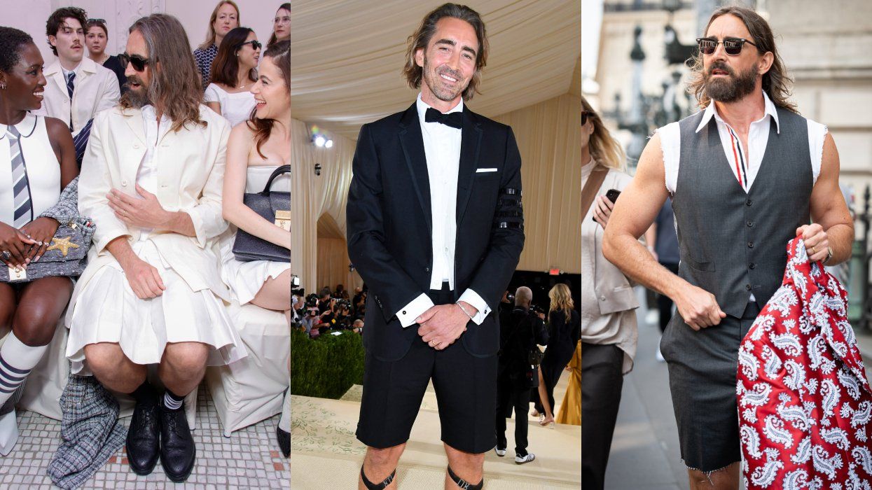 Photo proof Lee Pace & Thom Browne are a match made in fashion heaven