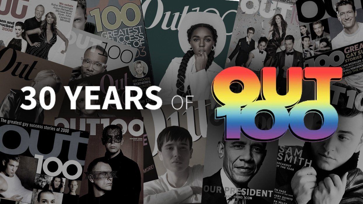 Step into the Out100 Vault & celebrate 30 years of history-making LGBTQ+ folks!