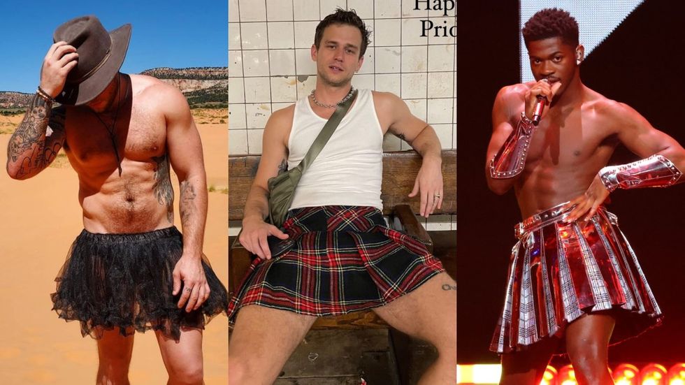 10 queer men who know how to rock a slutty little skirt
