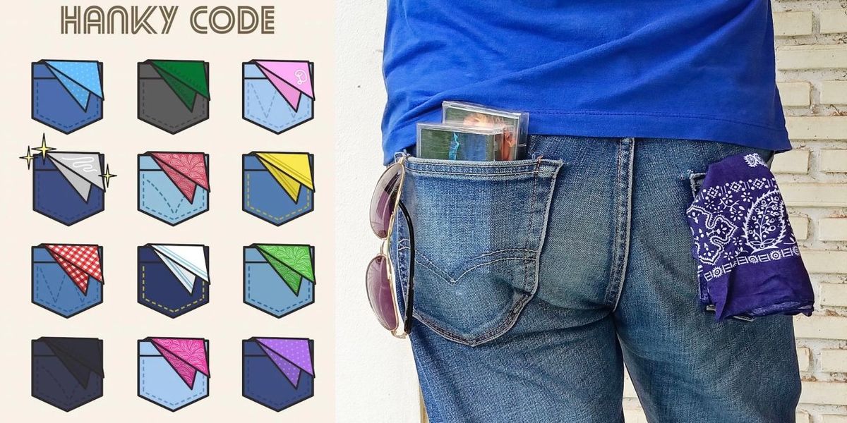What exactly is the Hanky Code? Let's untuck its colorful, queer ...
