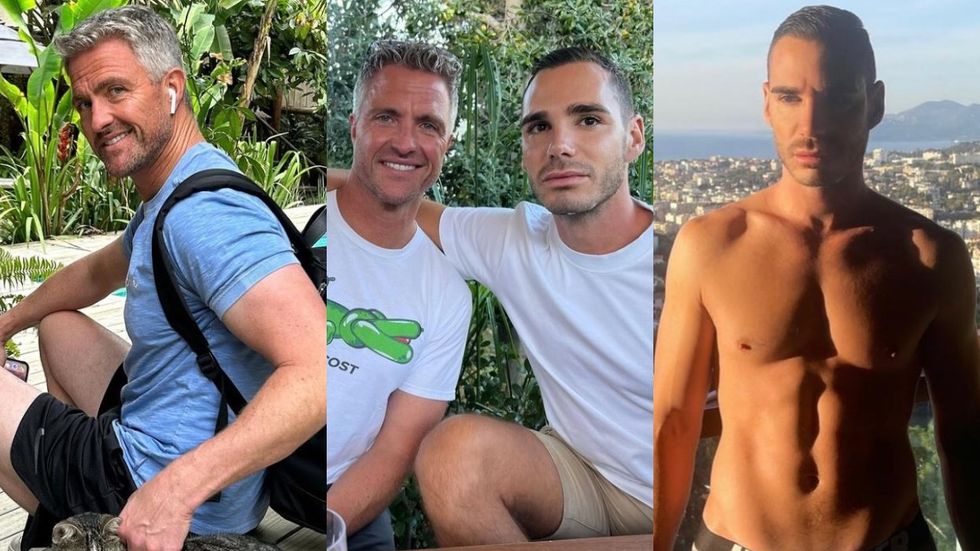 Meet newly out Formula One racing legend Ralf Schumacher & his boyfriend Etienne