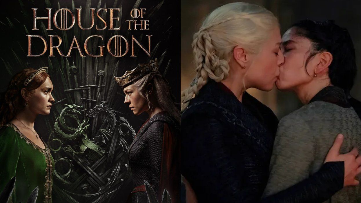 <p>That epic, queer <em>House of the Dragon </em>kiss wasn't scripted</p>