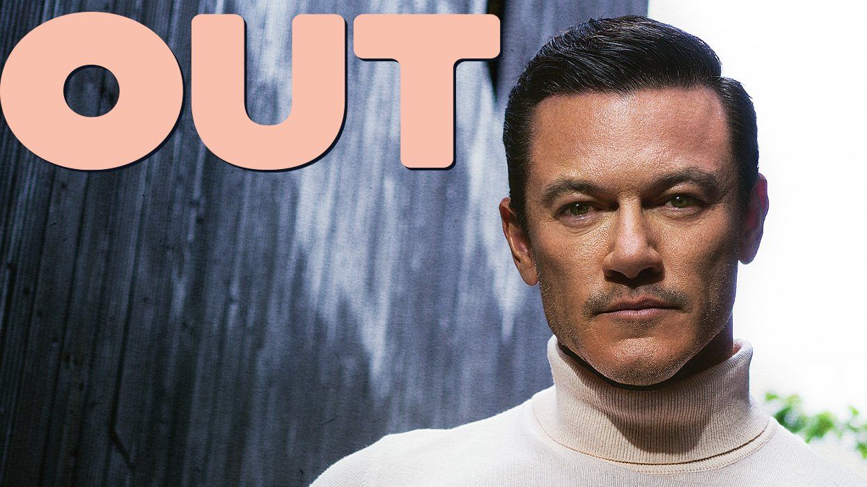 Go behind the scenes of Out's Luke Evans issue!