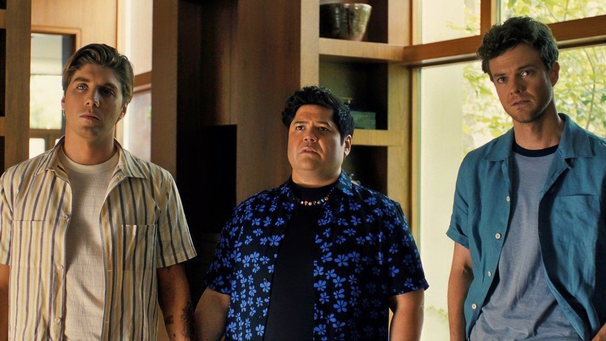 Lukas Gage and Harvey Guillén dish on their 'Companion' relationship